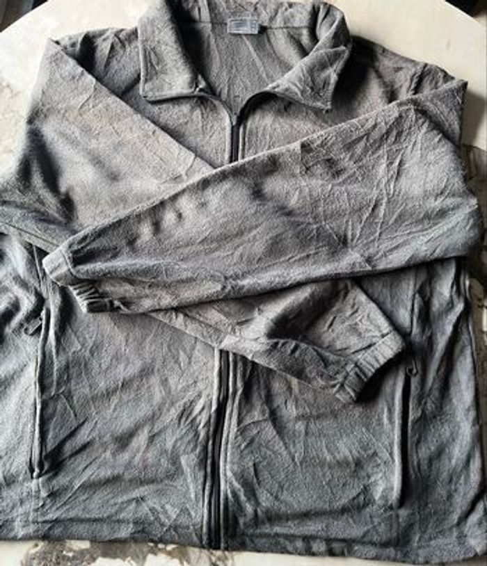 Veste polaire grise Columbia à fermeture éclair - photo numéro 4