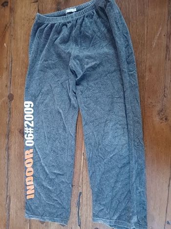 pantalon de pyjama velours