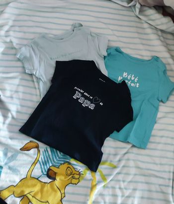 Lot de 3 t-shirt