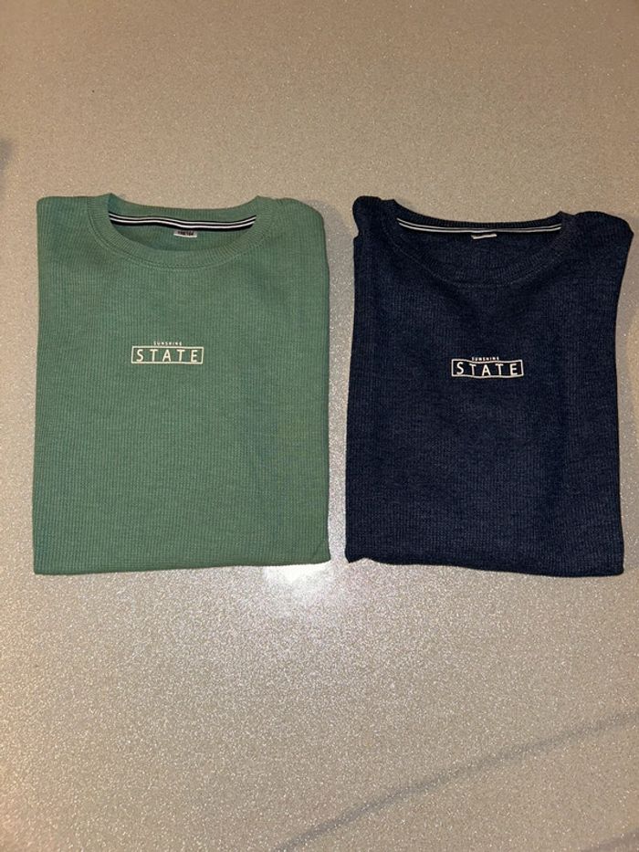 Lot de 2 t-shirt taille S - photo numéro 2
