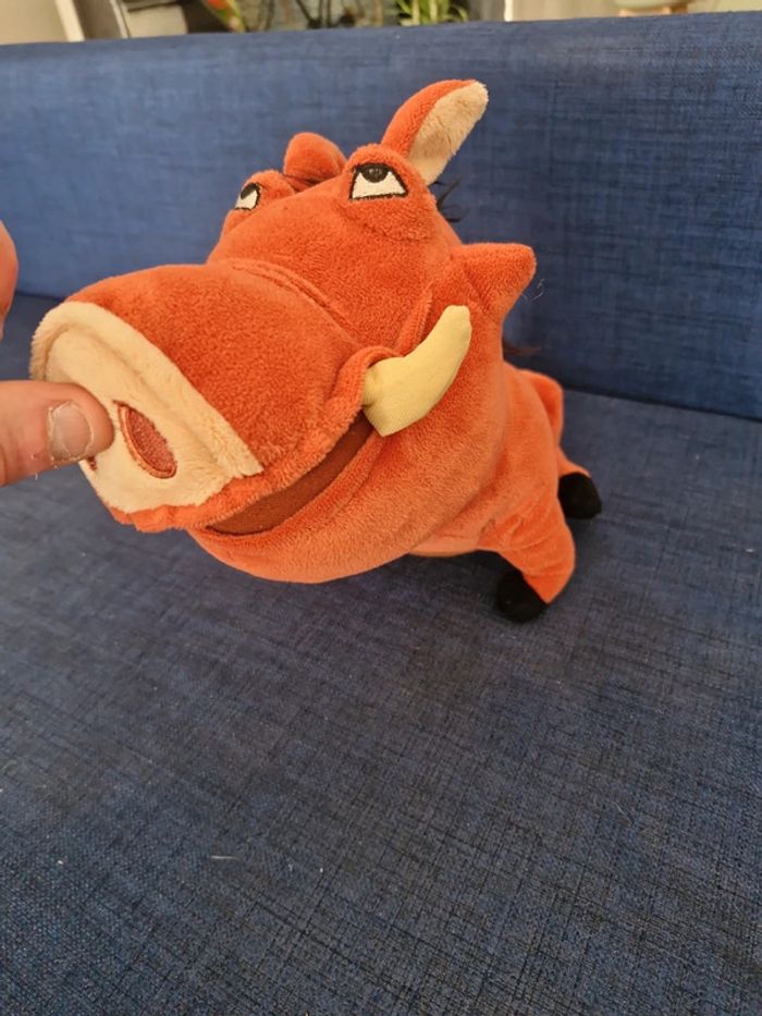 Peluche pumba le roi lion disney - photo numéro 3
