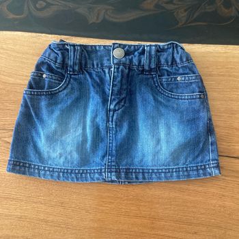 Mini jupe en jean