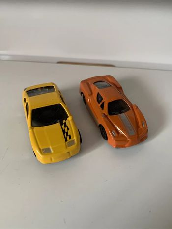 Lot De 2 Jouet Voitures Miniatures En Métal 7 cm