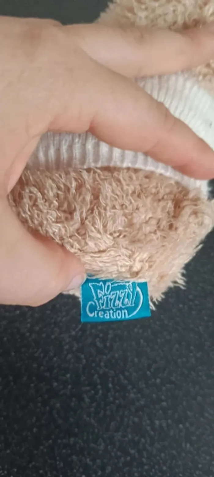 A10- peluche lapin, fizzle creation - photo numéro 3