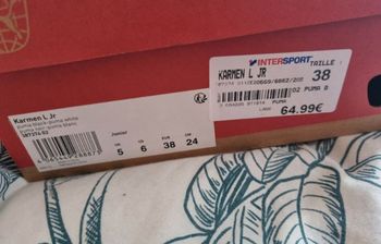 Basket puma 38 neuve