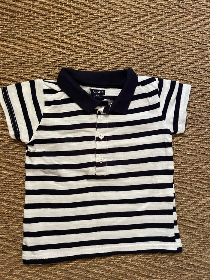Polo marin garçon Kiabi 12 mois