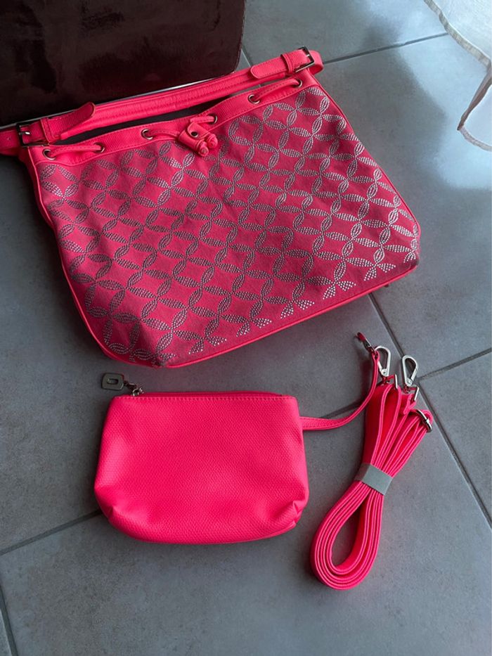 Sac rose fluo - photo numéro 2