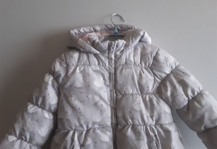 Manteau  cygne 12/18mois - photo numéro 2