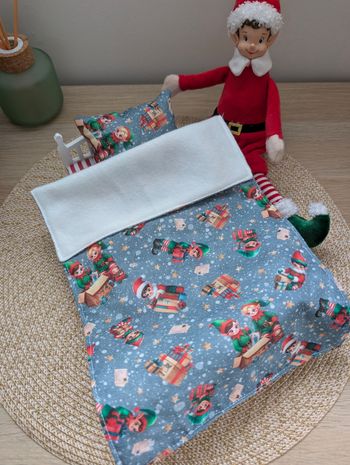 Couverture et oreiller pour lutin farceur