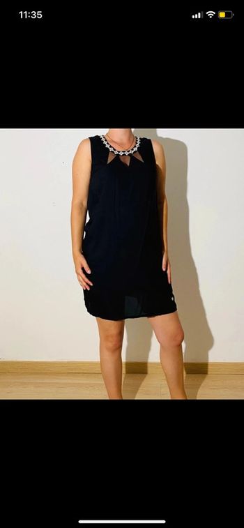 Robe noire en coton School Rag taille 34