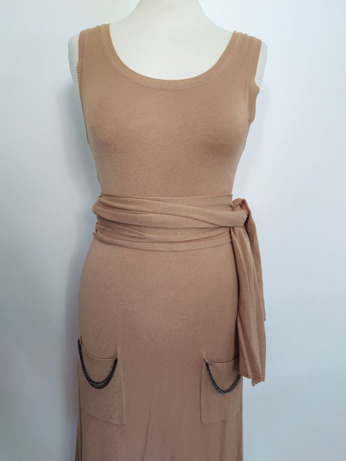 Robe maille avec étole 36-38 - photo numéro 8