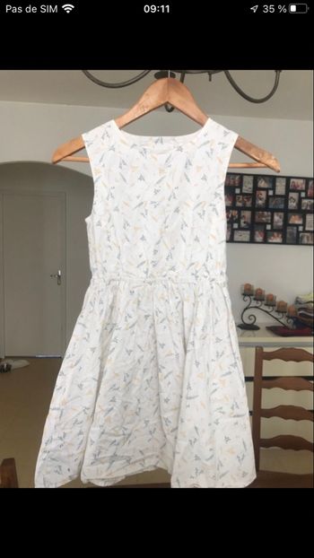Robe d’été fille10 ans