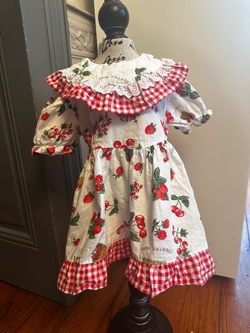 Robe cerise