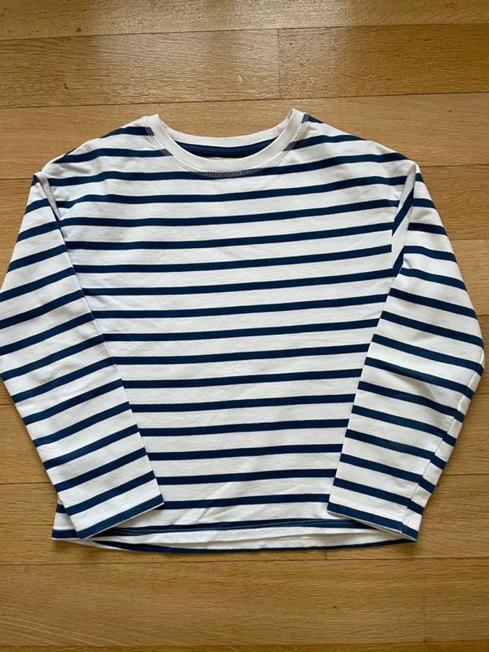 Sweat fin marinière
