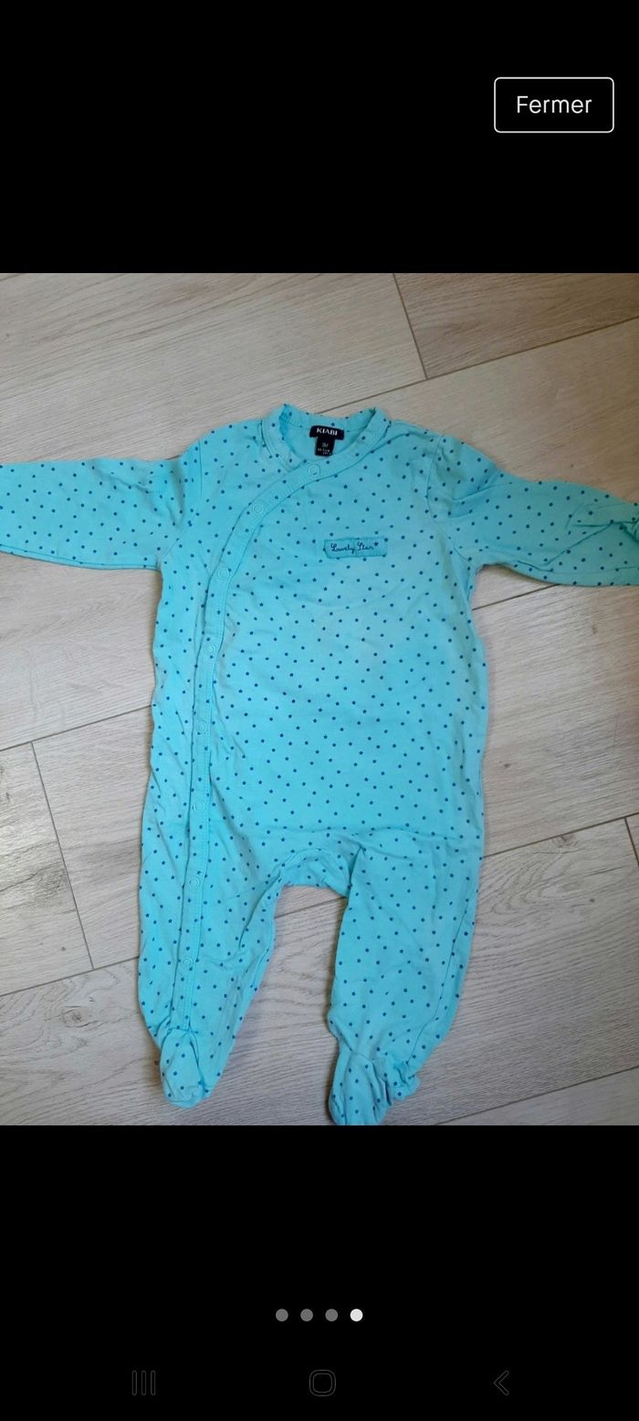 Lot 4 pyjamas 9 mois - photo numéro 4