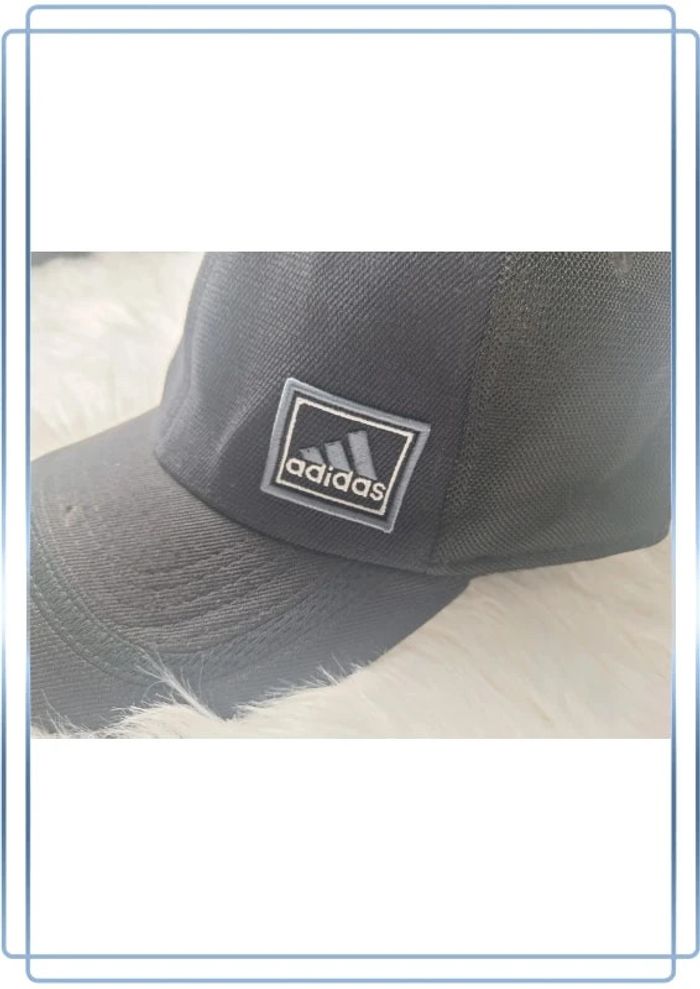 Casquette adidas vintage / homme noir / année 2013 / brodé (480) - photo numéro 3