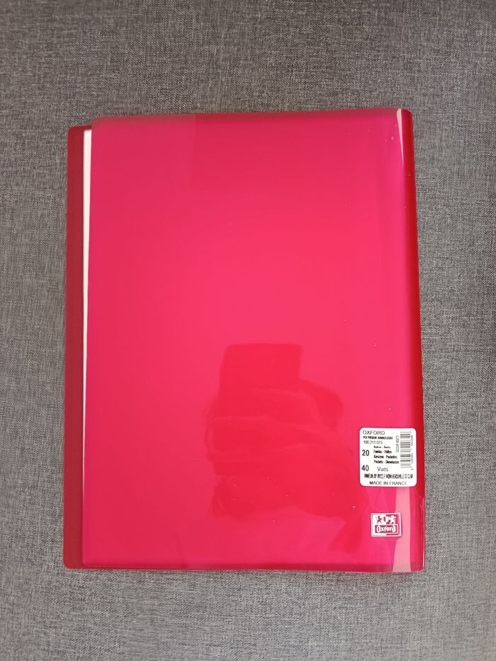 Porte vue Oxford neuf - photo numéro 2