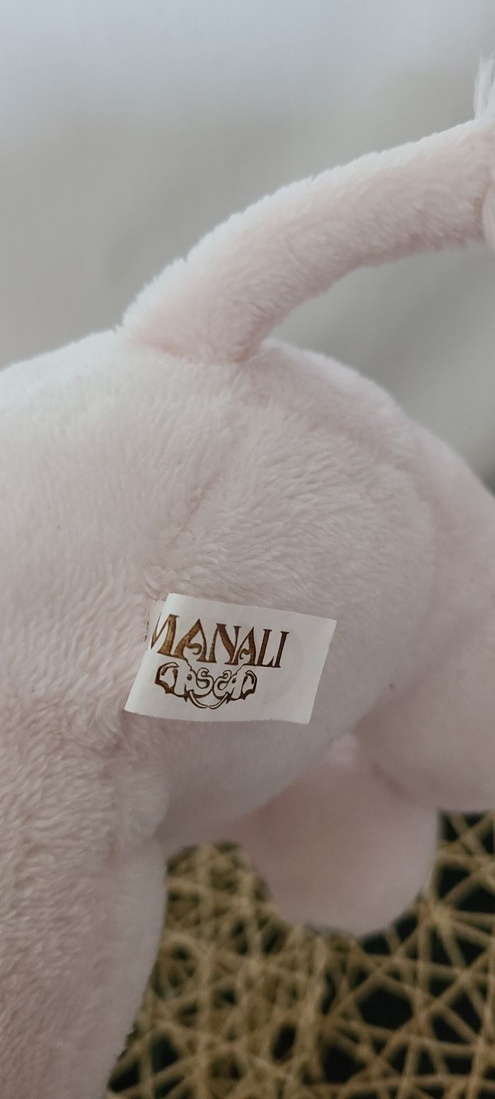 doudou éléphant manali - photo numéro 6