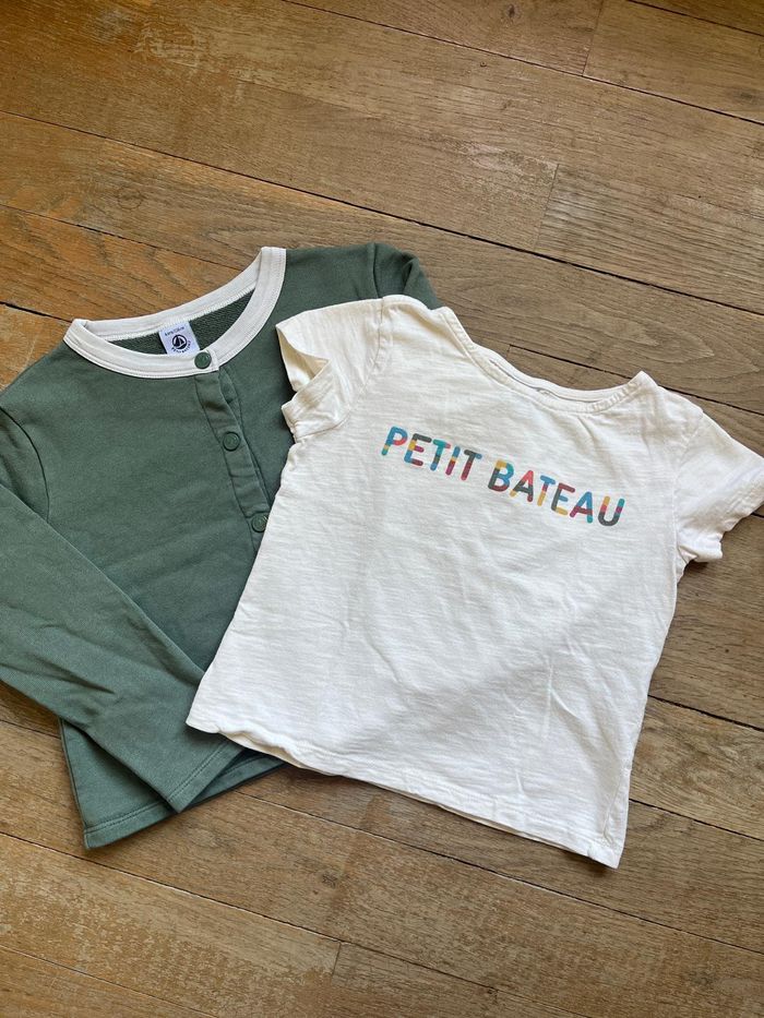 Tee-shirt et gilet Petit Bateau 6 ans - photo numéro 9