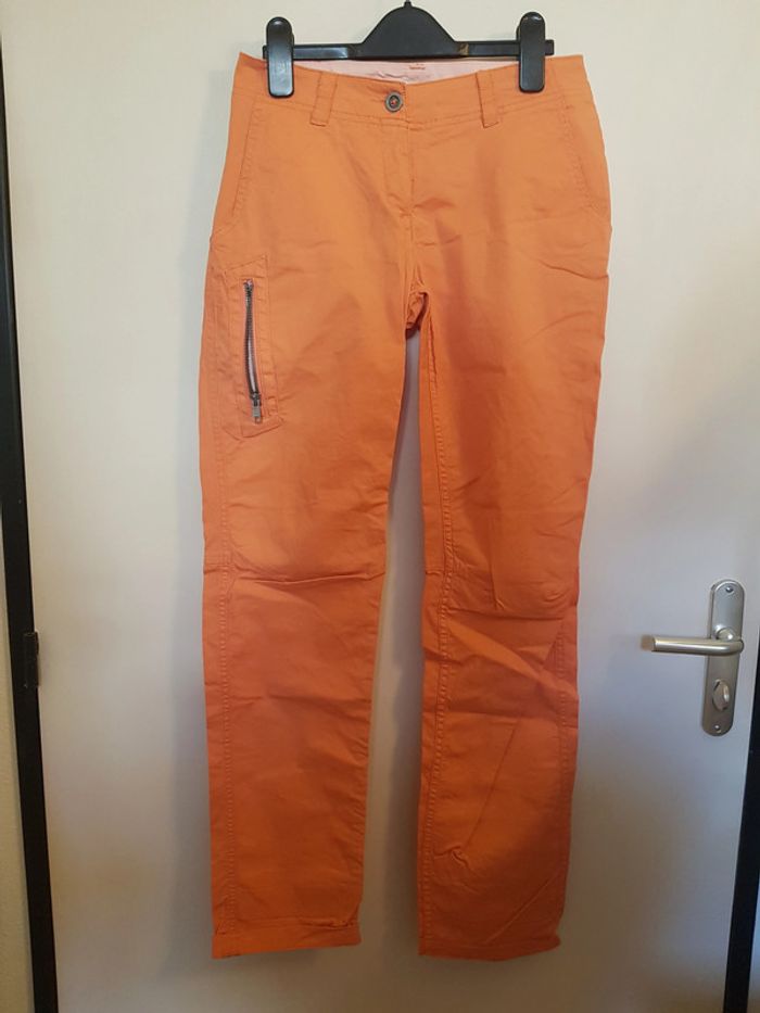pantalon orange - photo numéro 2