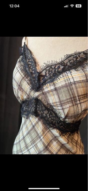 Robe à carreaux Cache Cache