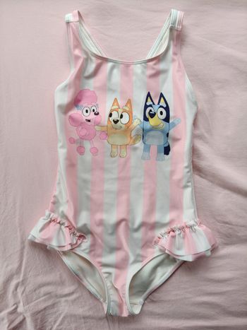 Maillot une pièce fille H&M rose Bluey 134-140 cm