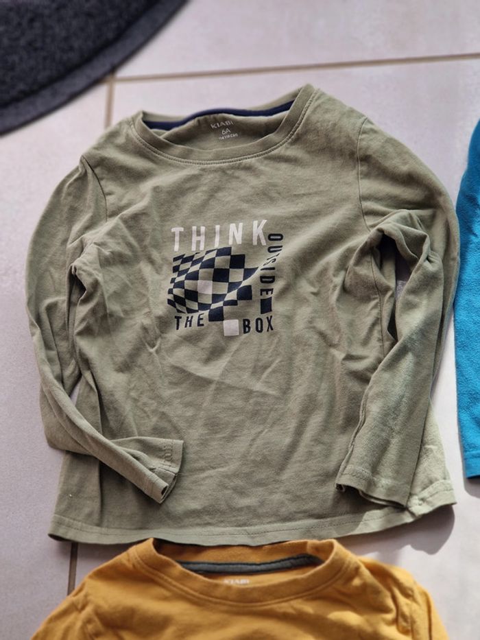 4 t-shirts manche longue 6 ans n°2 - photo numéro 3