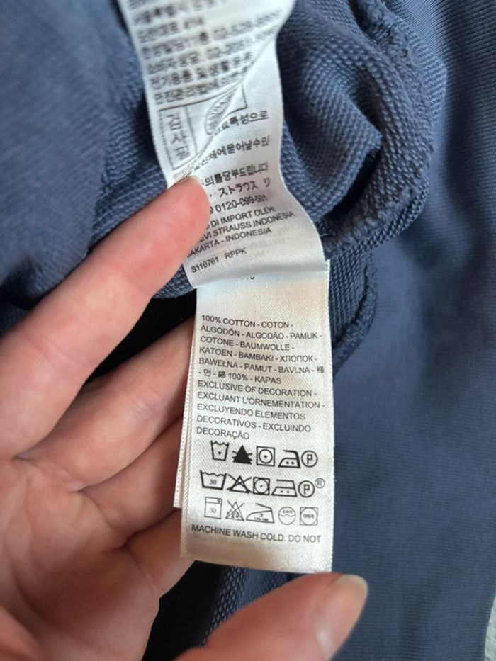 Veste Levi’s bleu-violet/gris - Taille S - Neuve - photo numéro 3