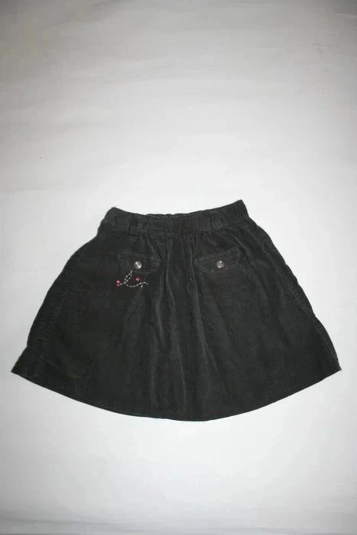 Jupe velours noire Kidkanai 5 ans - photo numéro 2