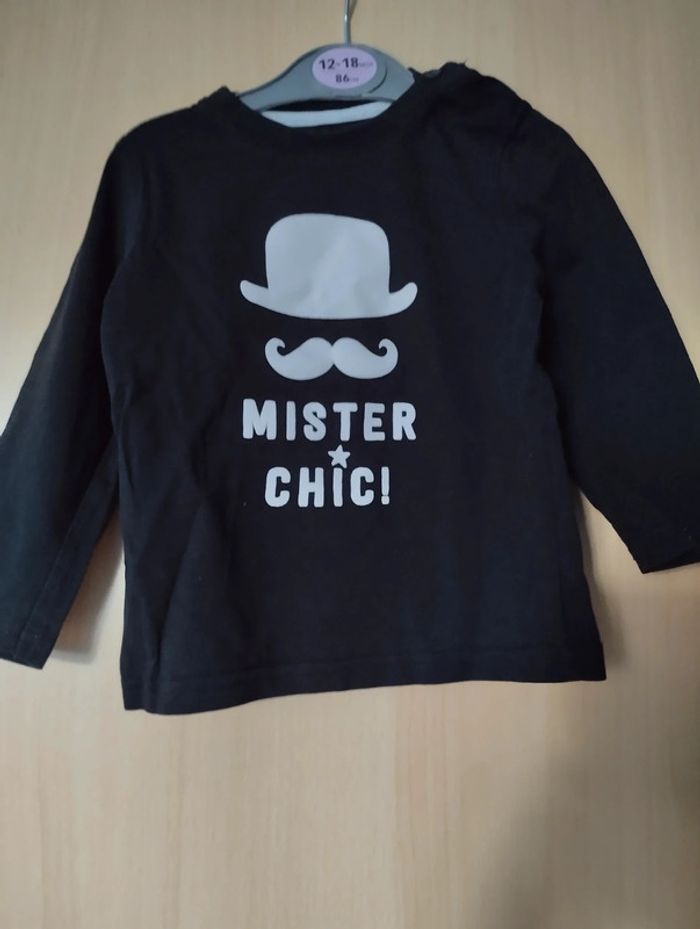 T-shirt manches longues 18mois