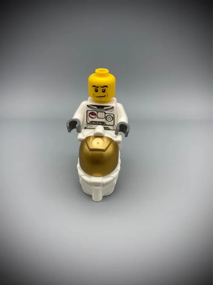 Minifigurine LEGO City cty0384 - Astronaute - Très bon état - photo numéro 5