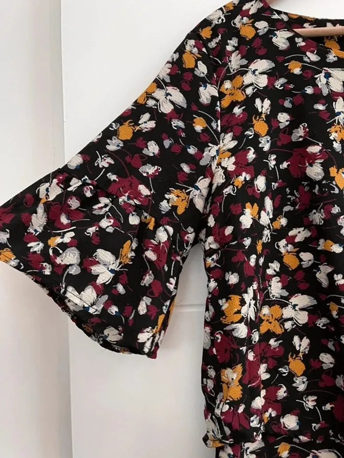 Superbe Robe fluide fleurie XL 🌸 42 44 - photo numéro 2