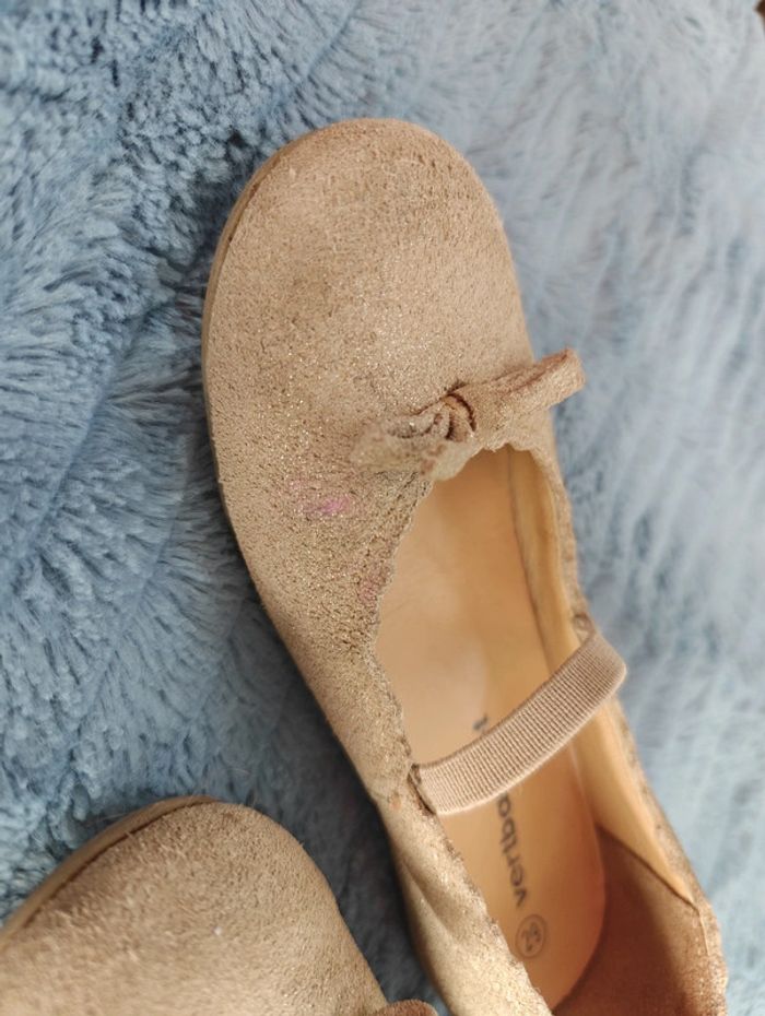 Ballerines dorées Vertbaudet - photo numéro 3