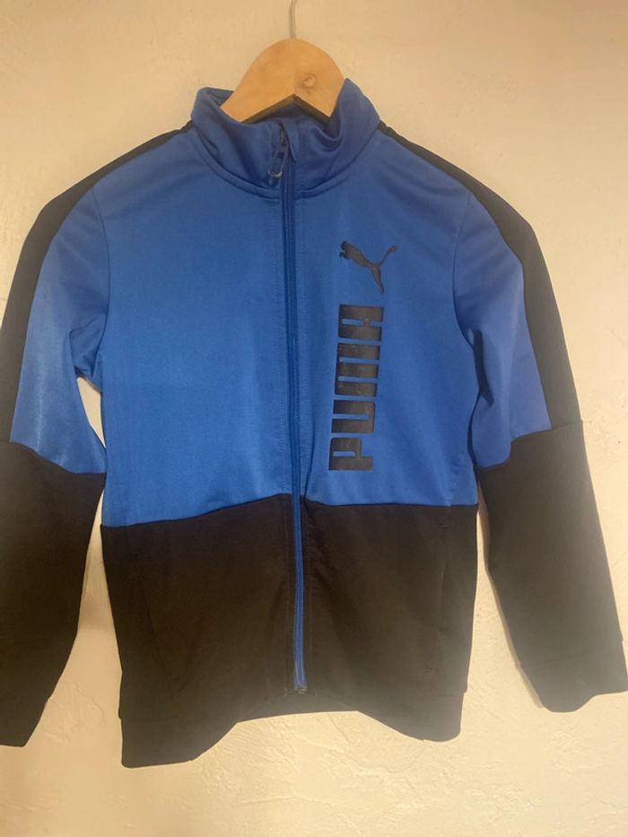 Veste jogging Puma 9-10 ans - photo numéro 2