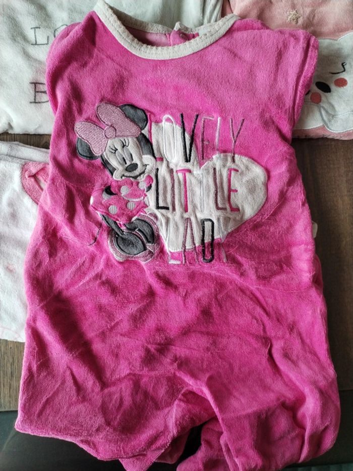 Lot de 4 pyjamas velours - photo numéro 2