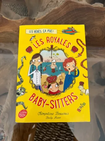 Livre les royales baby-sitters