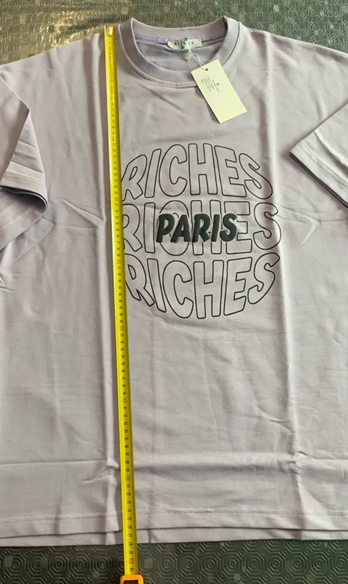 T-shirt Riches Paris, nouvelle collection - photo numéro 6