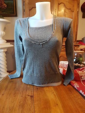 Pull gris 38