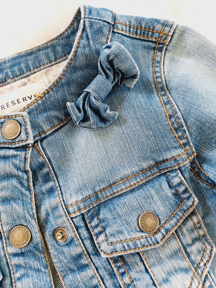 Veste en jean 8 ans - photo numéro 2