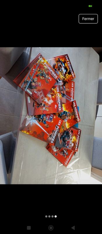 Bande dessinée les pompiers