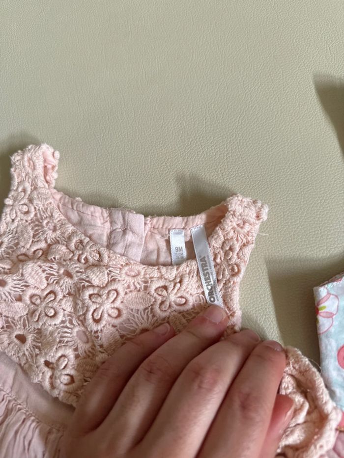 Petit lot bébé fille été 9 mois - photo numéro 3