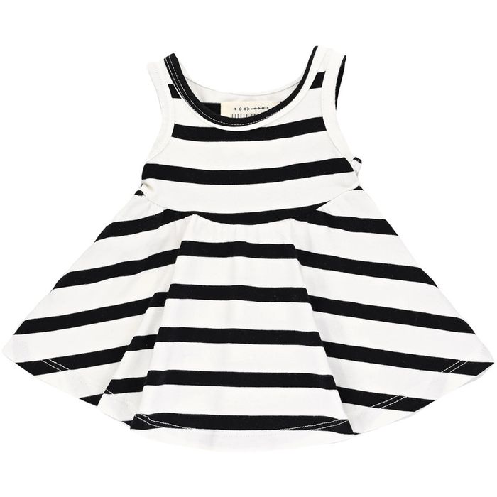 Robe sans manche 3 mois en coton bio Little Indians