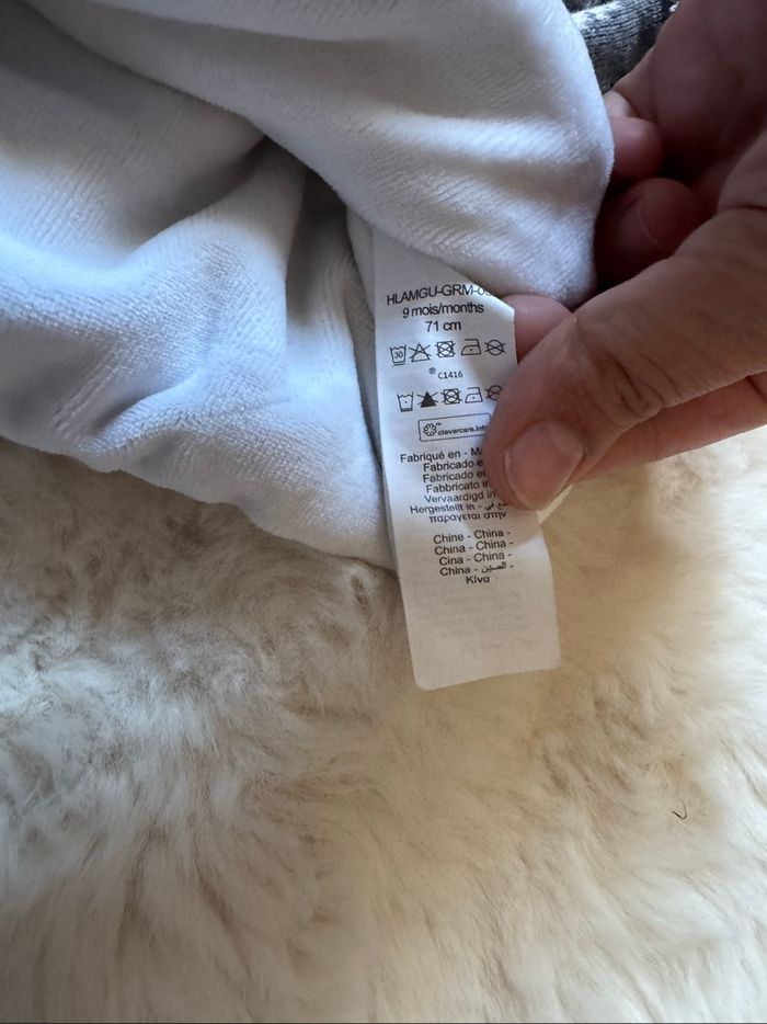 👕 pull très chaud hiver - bébé garçon - 9 mois - 71cm - très bon état - photo numéro 6