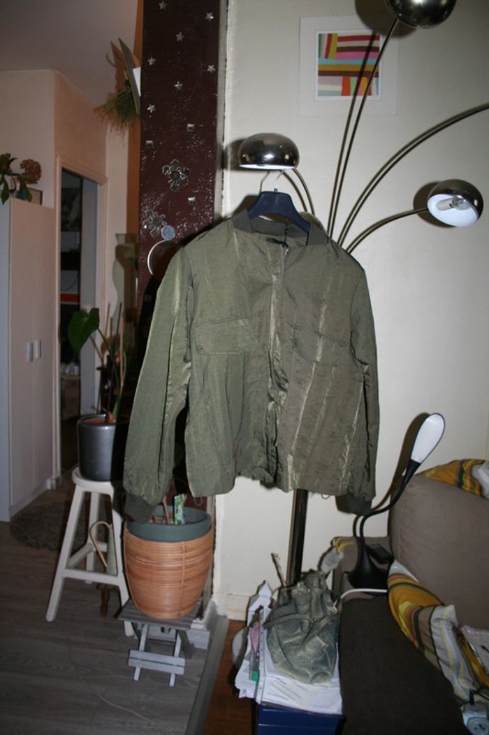 🌸Blouson kaki oversize Taille 40 "Cop Copine"Neuf 🌸