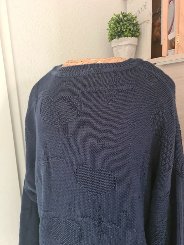 Pull laine vintage oversize - photo numéro 3