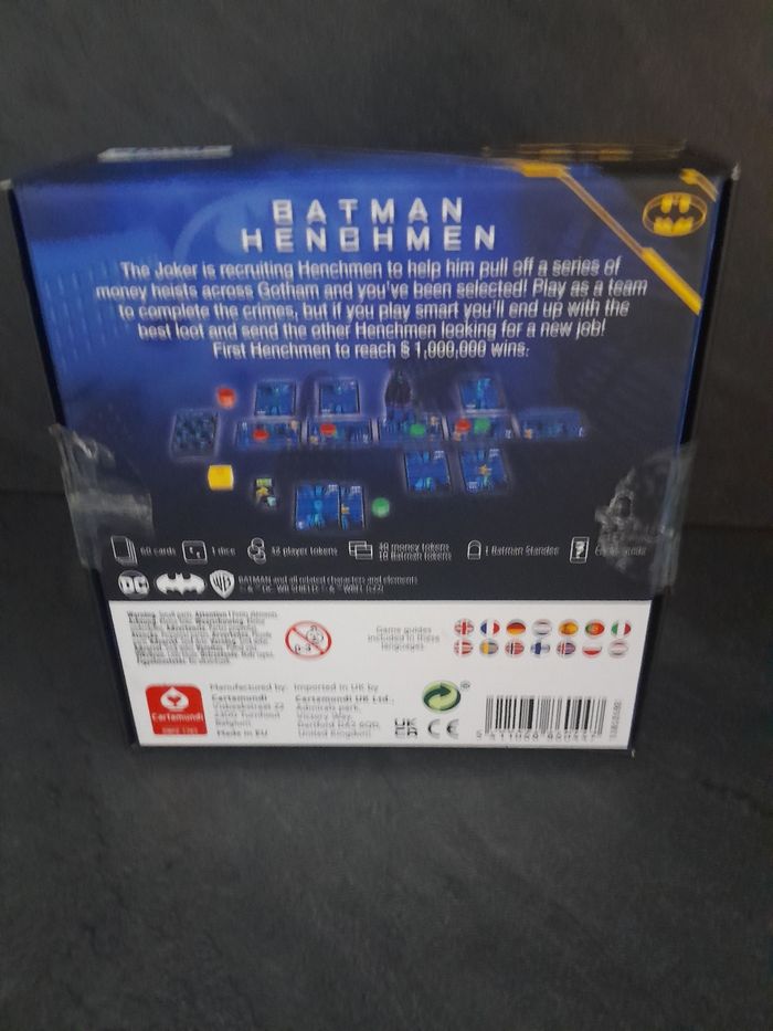 Jeu de carte batman - photo numéro 2