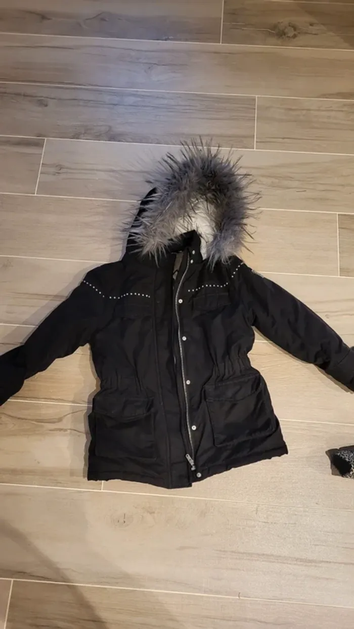 Parka 2 en 1 fille