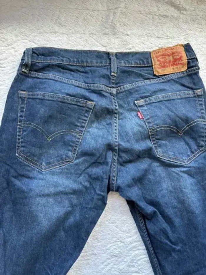 Jean Levi’s 502 Bleu Foncé marine M/40 W30 L34 – Slim taper Homme - photo numéro 13