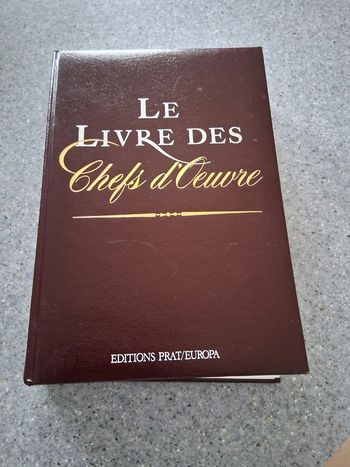 Le livre des chefs d' oeuvre