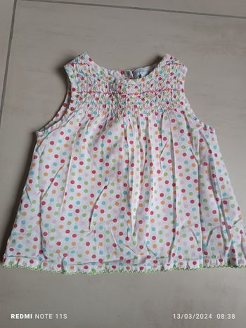 Blouse manches courtes